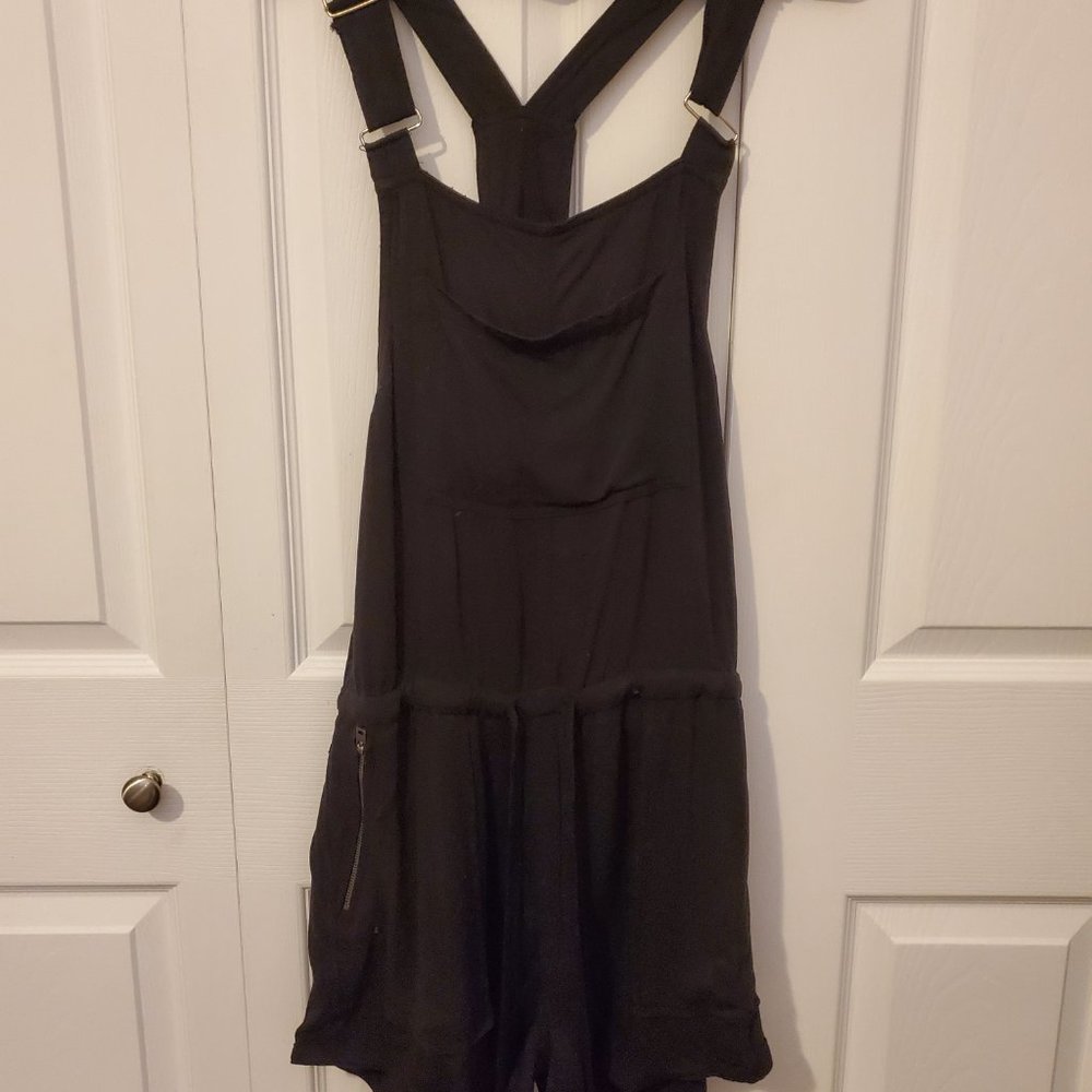 Short black overall